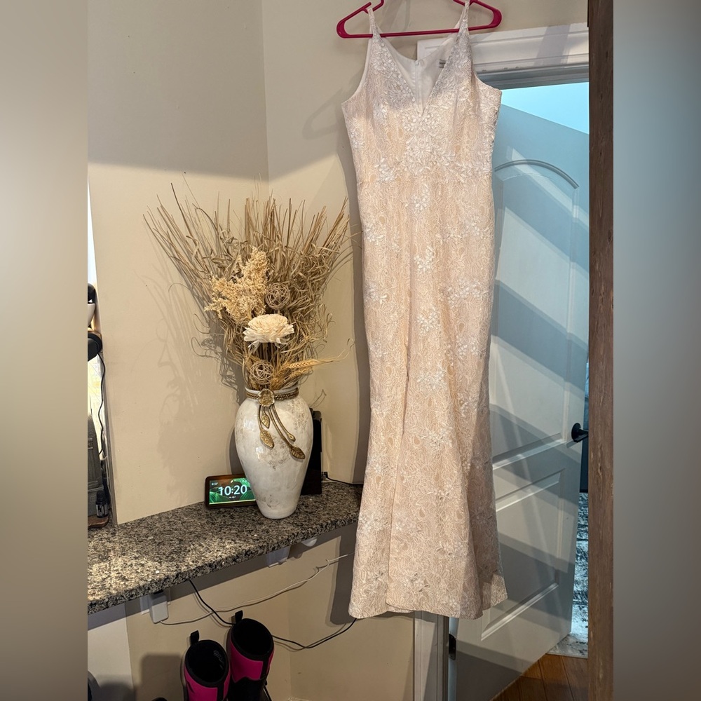 Dress the Population sequin formal dress. Size large. Never worn. Tags removed